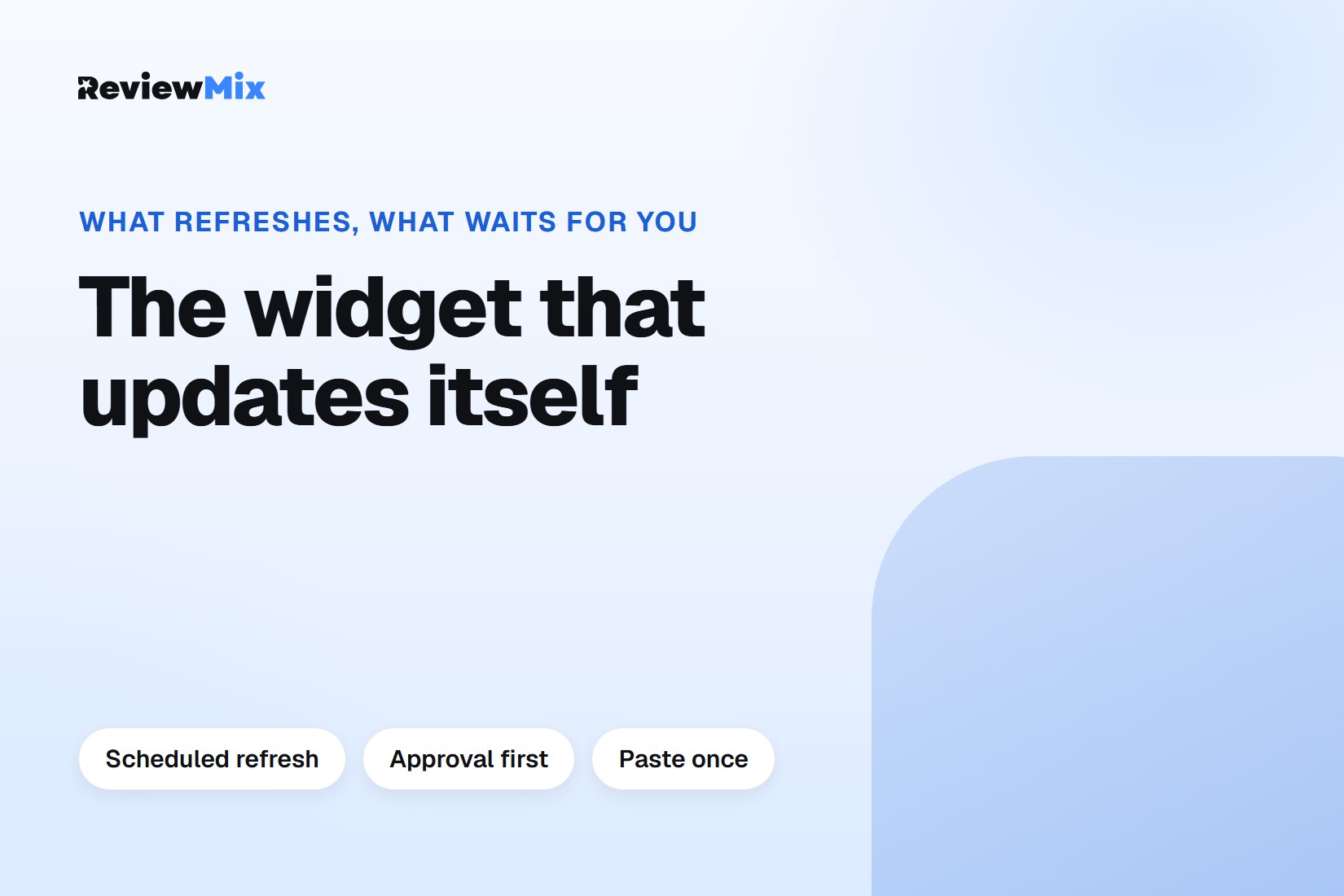A website review widget showing recent Google reviews and approved customer testimonials