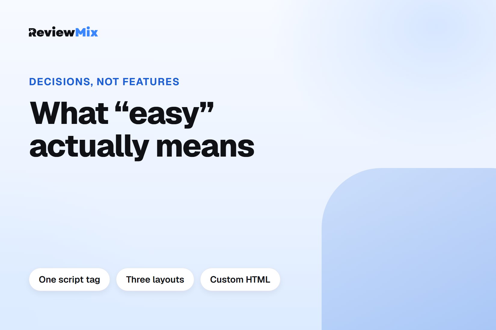 A website editor beside a testimonial collection page and review widget